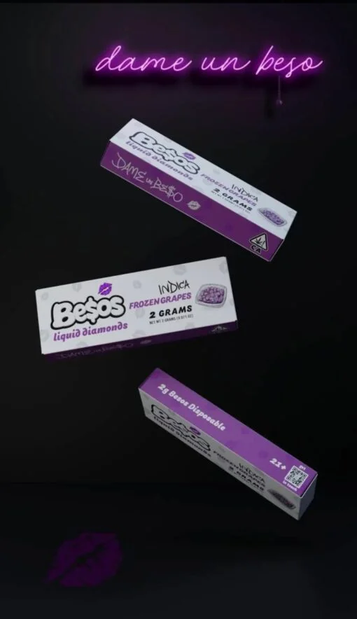 BESOS| FROZEN GRAPES |2G LIQUID DIAMOND